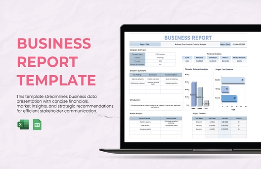 Business Report Template