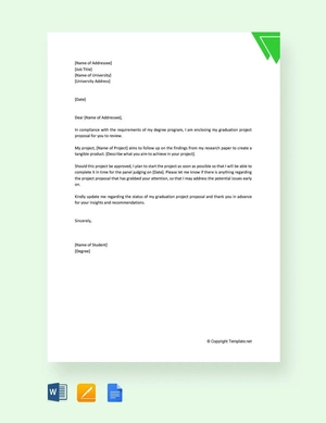 Graduation Project Proposal Template
