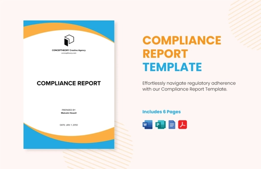 Compliance Report Template Compliance Report Template