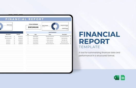 Financial Report Template