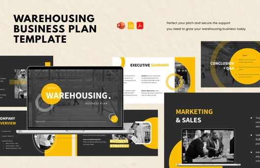Warehousing Business Plan Template