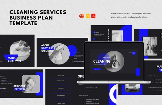 Cleaning Services Business Plan Template Cleaning Services Business Plan Template