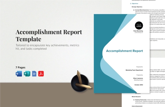 Accomplishment Report Template
