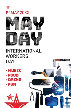 May Day Tumblr Post Template