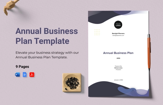 Annual Business Plan Template