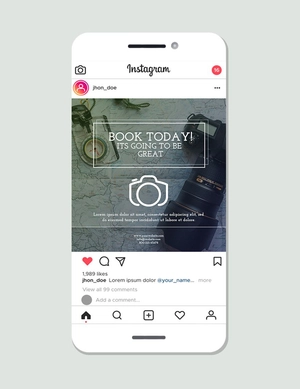 Photography Instagram Ad Template Photography Instagram Ad Template