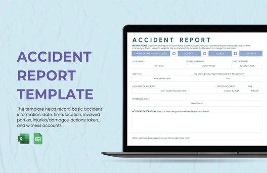 Accident Report Template