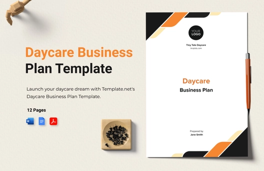 Daycare Business Plan Template Daycare Business Plan Template