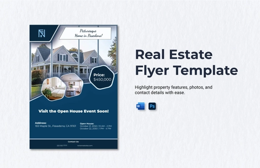 Real Estate Flyer Template