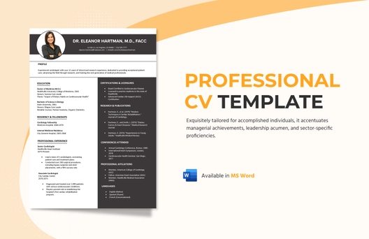 Professional CV Template