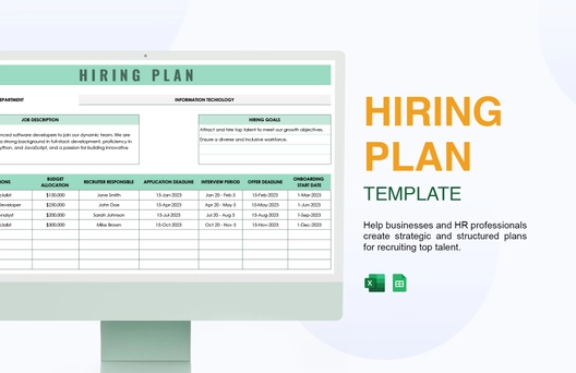 Hiring Plan Template