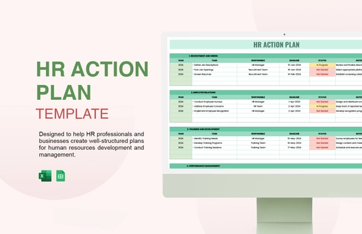 HR Action Plan Template