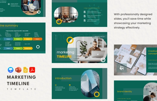 Marketing Timeline Template