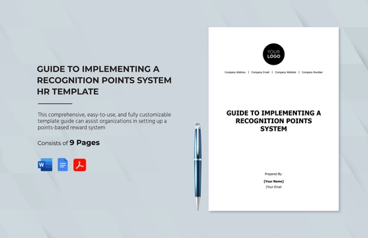 Guide to Implementing a Recognition Points System HR Template