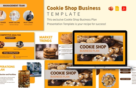 Cookie Shop Business Plan Template