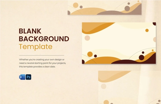 Blank Background Template