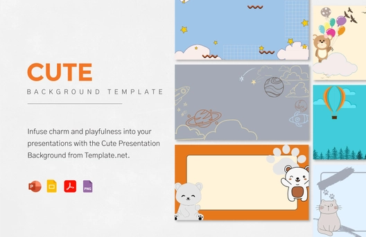 Cute Background Template