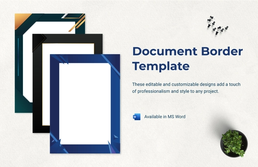 Document Border Template