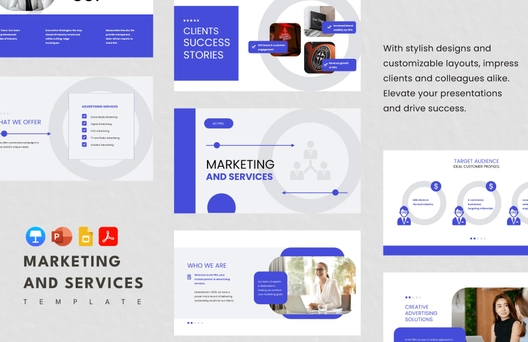 Marketing and Services Template Marketing and Services Template