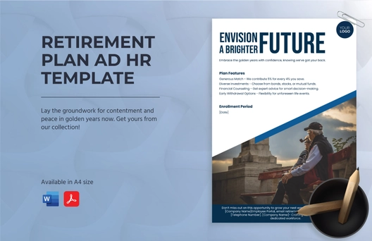 Retirement Plan Ad HR Template