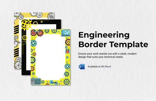 Engineering Border Template