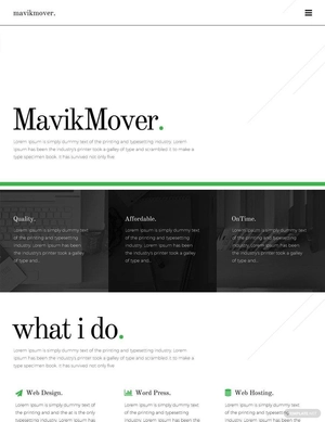 Freelancer Website Template