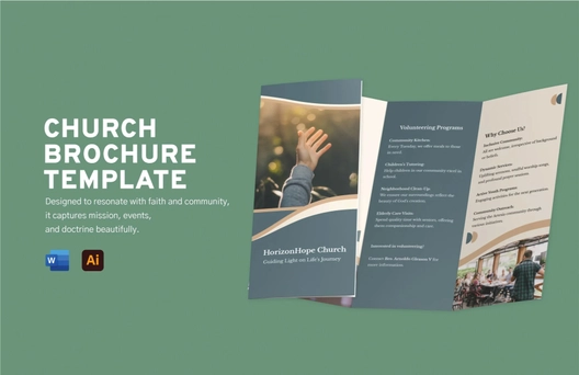 Church Brochure Template