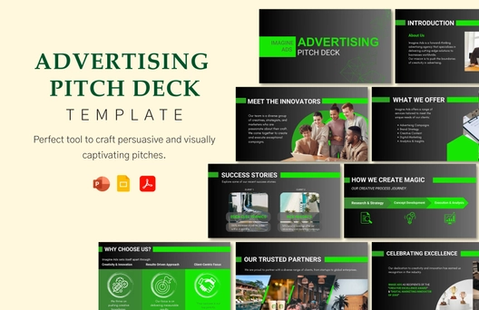 Advertising Pitch Deck Template