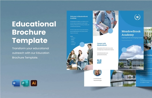 Educational Brochure Template
