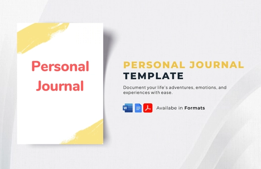 Personal Journal Template