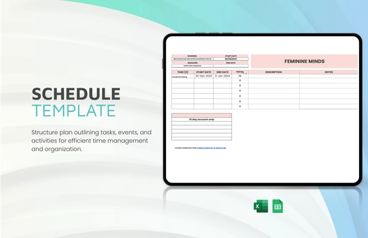 Schedule Template
