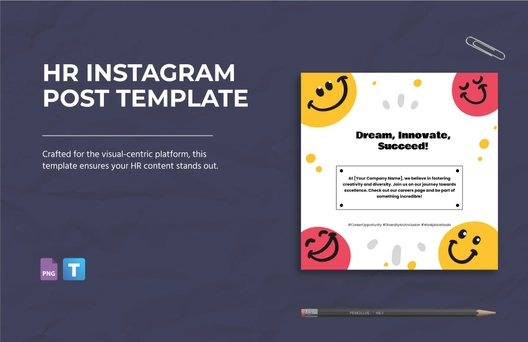 HR Instagram Post Template
