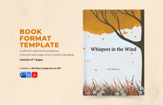 Book Format Template