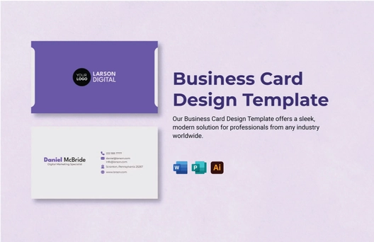 Business Card Design Template