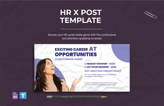 HR X Post Template