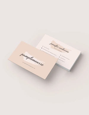 Feminine Business Card Template