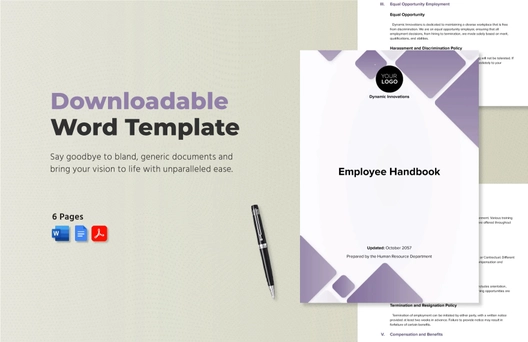 Downloadable Word Template