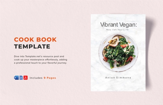 Cook Book Template