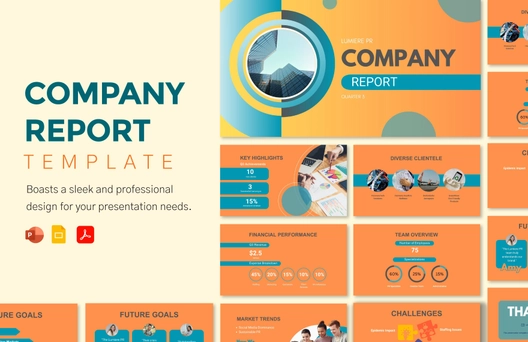 Company Report Template