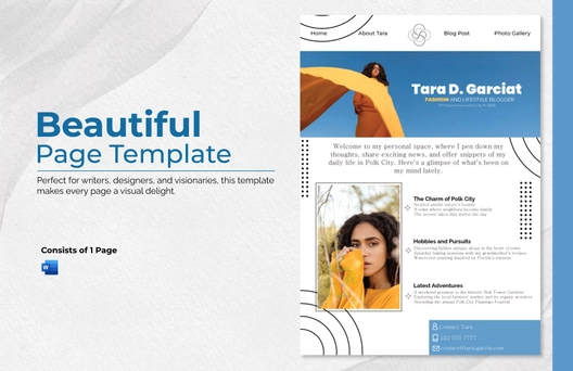 Beautiful Page Template
