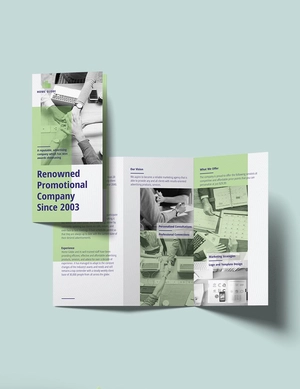 Promotional Tri-Fold Brochure Template