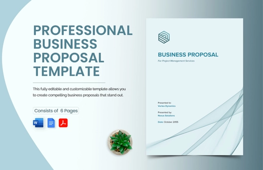 Professional Business Proposal Template