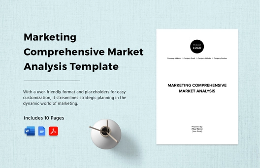 Marketing Comprehensive Market Analysis Template