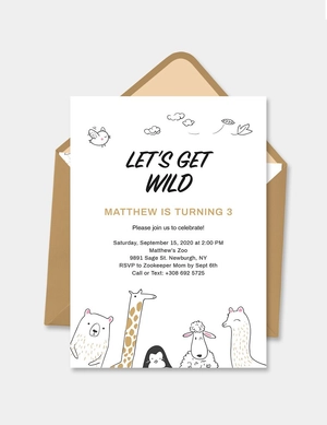 Kids Invitation Template