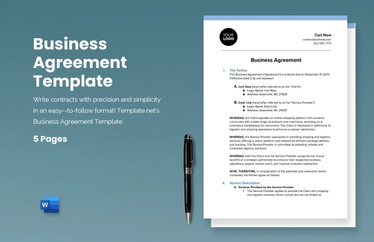 Business Agreement Template