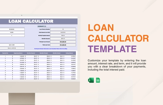 Loan Calculator Template