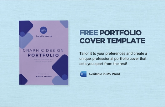 Portfolio Cover Template