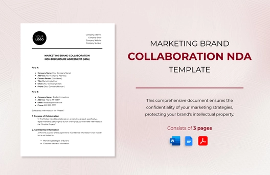Marketing Brand Collaboration NDA Template