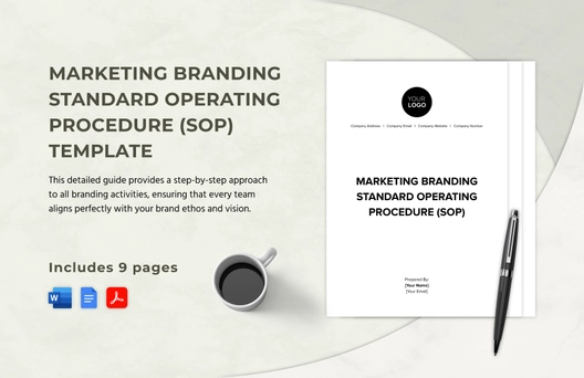 Marketing Branding Standard Operating Procedure (SOP) Template