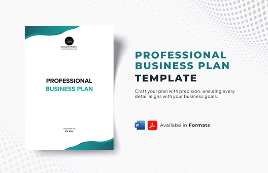 Professional Business Plan Template